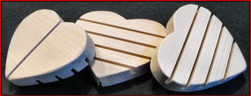heart shape pine wood soap dish